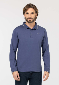 POLO ML BLEU OVADIA