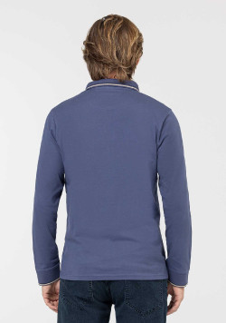POLO ML BLEU OVADIA