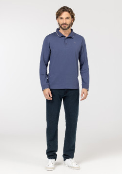 POLO ML BLEU OVADIA