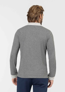 POLO ML GRIS CHINE ODARO POLO ML GRIS CHINE ODARO