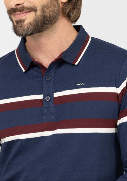 POLO ML INDIGO OBATOU