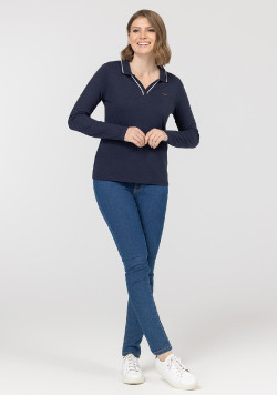 POLO ML INDIGO ORIYA