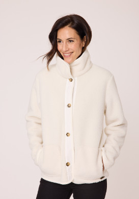 VESTE ML BLANC CASSE VALADY