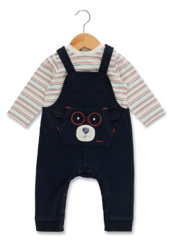 SALOPETTE LONGUE + HAUT INDIGO EGLOU