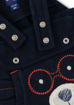 SALOPETTE LONGUE + HAUT INDIGO EGLOU