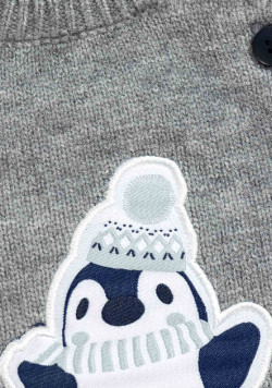 PULL GRIS CHINE KITOUM