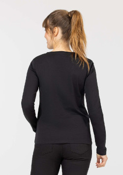 TEE SHIRT ML NOIR TAMYL