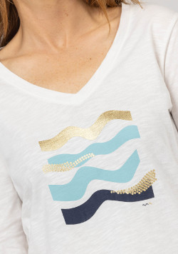 TEE SHIRT ML GREGE TANY