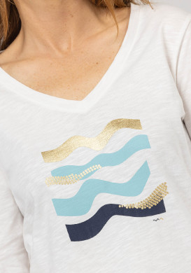 TEE SHIRT ML GREGE TANY