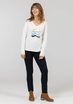 TEE SHIRT ML GREGE TANY