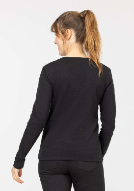 TEE SHIRT MC NOIR TILAC