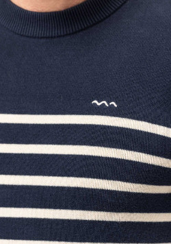 PULL FOND INDIGO RAYE GREGE KORINO