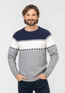 PULL GRIS CHINE KOEL PULL GRIS CHINE KOEL