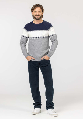 PULL GRIS CHINE KOEL PULL GRIS CHINE KOEL