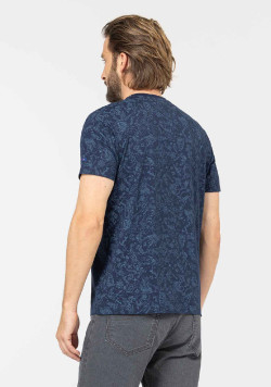 TEE SHIRT MC INDIGO TYRON
