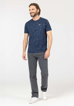 TEE SHIRT MC INDIGO TYRON