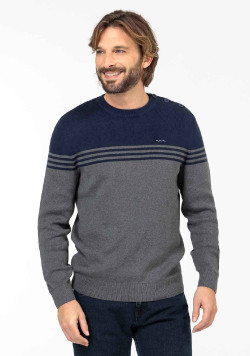 PULL GRIS CHINE KARAY