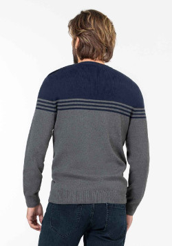 PULL GRIS CHINE KARAY