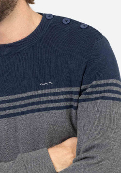 PULL GRIS CHINE KARAY