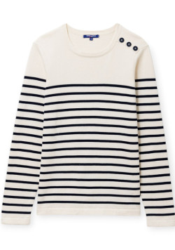 PULL FOND GREGE RAYE INDIGO KORALIE
