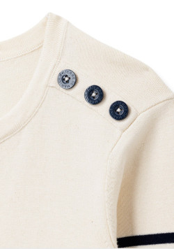 PULL FOND GREGE RAYE INDIGO KORALIE