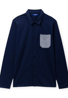 PYJAMA INDIGO YOHAN Pyjama manches longues et pantalon bleu homme