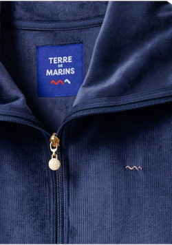 VESTE ML INDIGO VOLYA