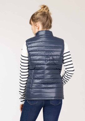 Doudoune sans manches Femme bleu marine Doudoune sans manches Femme bleu marine