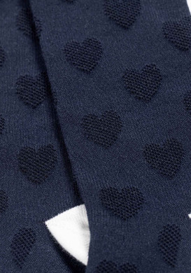 Collants Fille bleu marine