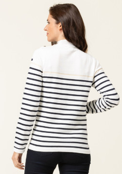 Pull marin Femme