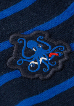 Marinière manches longues bleu marine Garçon