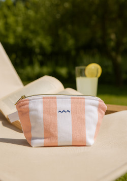 Trousse de plage rose