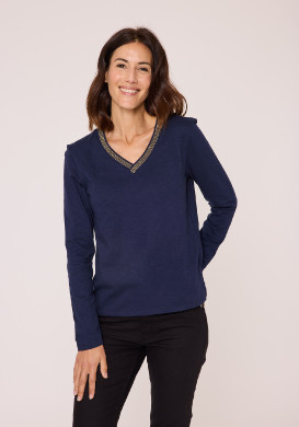 Tee-shirt manches longues Femme