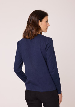 TEE SHIRT MC INDIGO TILAC