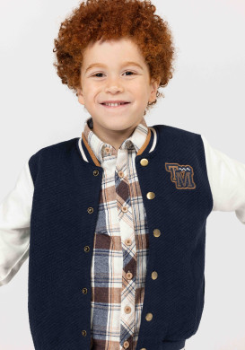 Veste teddy en molleton Garçon Veste teddy en molleton Garçon