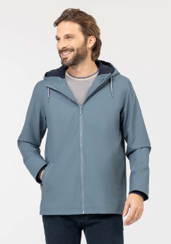 Ciré doublé polaire gris Homme