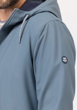 Ciré doublé polaire gris Homme
