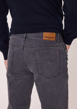 Jean gris Homme