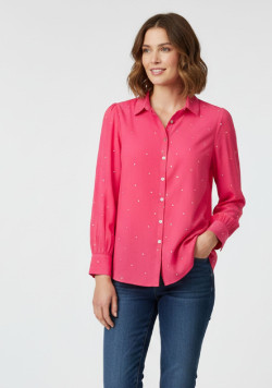 Chemise rose Femme