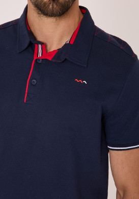Polo bleu marine Homme Polo bleu marine Homme