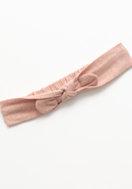 Ensemble robe et bandeau rayé rose bébé fille Ensemble robe et bandeau rayé rose bébé fille