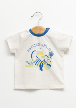 Ensemble tee-shirt et short 100% coton bébé garçon
