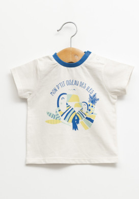 Ensemble tee-shirt et short 100% coton bébé garçon Ensemble tee-shirt et short 100% coton bébé garçon