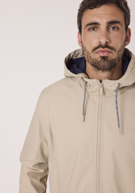 Ciré Homme à capuche beige Ciré Homme à capuche beige