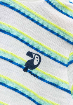 Ensemble tee-shirt rayé et shirt coton bébé garçon