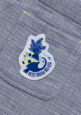 Ensemble salopette bleue et tee-shirt manches courtes bébé garçon Ensemble salopette bleue et tee-shirt manches courtes bébé garçon