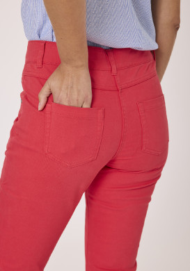 Pantalon 7/8ème rouge femme Pantalon 7/8ème rouge femme