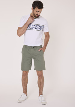 Bermuda kaki Homme