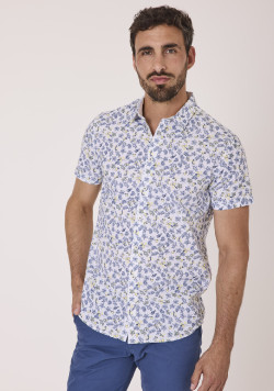 Chemise manches courtes Homme imprimée