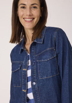 Veste en jean femme 100% coton